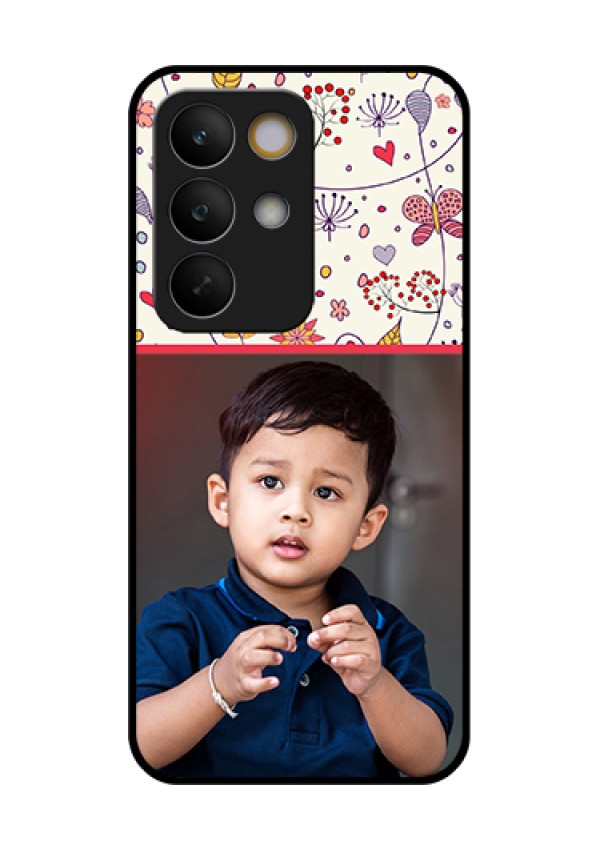 Realme C85 5G Custom Glass Phone Case - Premium Floral Design