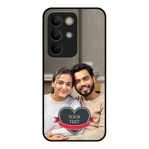 Realme C85 5G Custom Glass Phone Case - Just Married Couple Design Realme C85 5G Custom Glass Phone Case - Just Married Couple Design