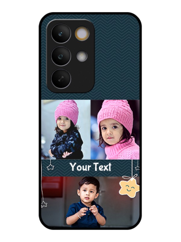 Custom Realme C85 5G Custom Glass Phone Case - Hanging Stars Design