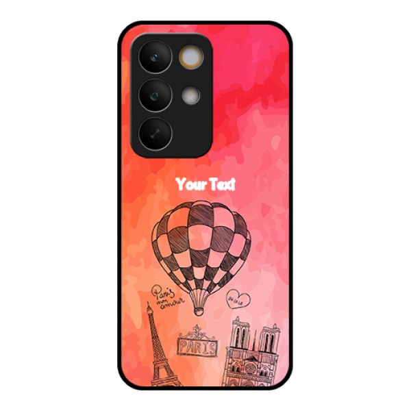 Realme C85 5G Custom Glass Phone Case - Paris Theme Design