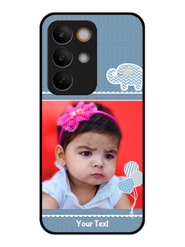Custom Realme C85 5G Custom Glass Phone Case - With Kids Pattern Design