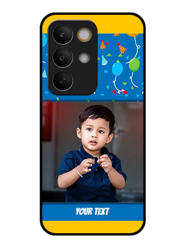 Custom Realme C85 5G Custom Glass Phone Case - Birthday Wishes Design