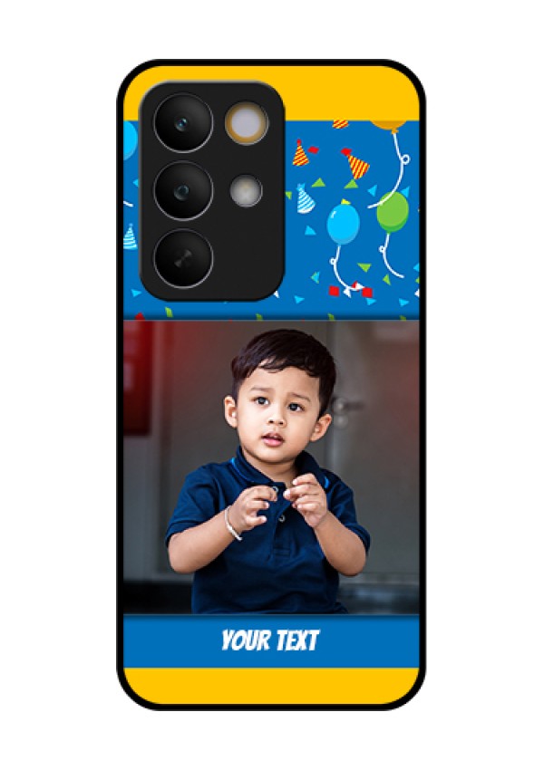 Realme C85 5G Custom Glass Phone Case - Birthday Wishes Design