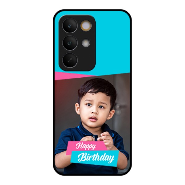 Realme C85 5G Custom Glass Phone Case - Image Holder With 2 Color Design