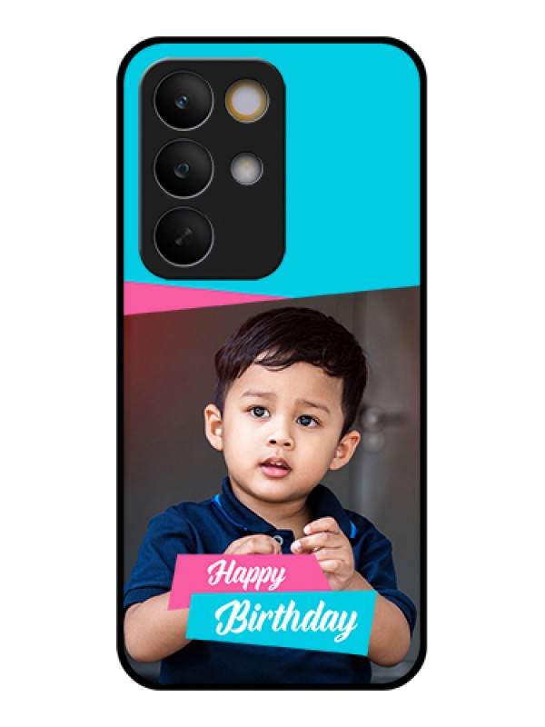 Custom Realme C85 5G Custom Glass Phone Case - Image Holder With 2 Color Design