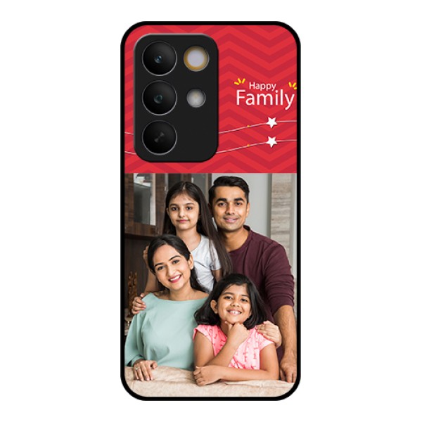 Realme C85 5G Custom Glass Phone Case - Happy Family Design