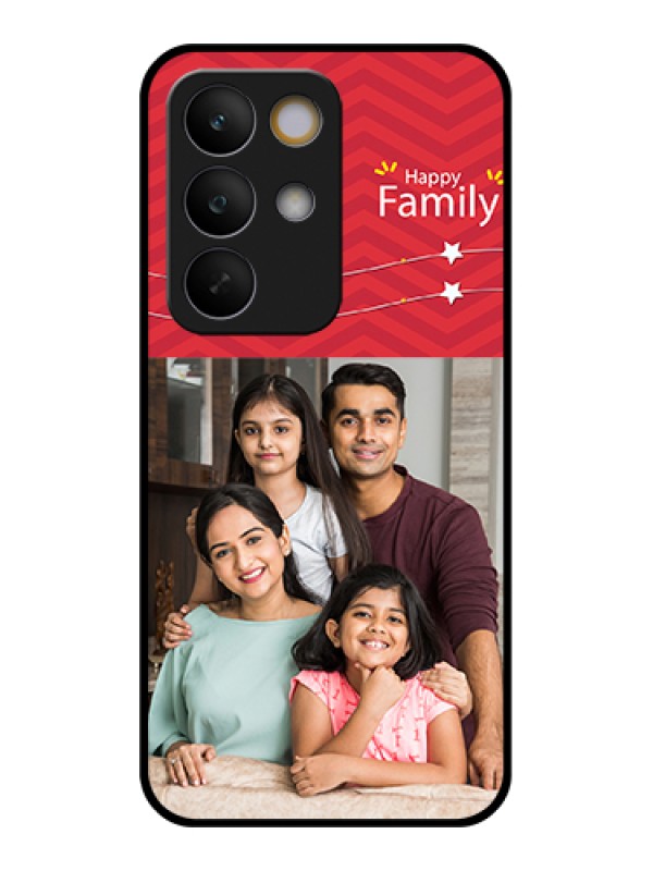 Custom Realme C85 5G Custom Glass Phone Case - Happy Family Design