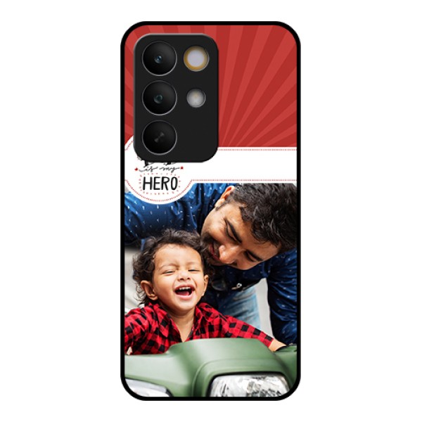 Realme C85 5G Custom Glass Phone Case - My Dad Hero Design