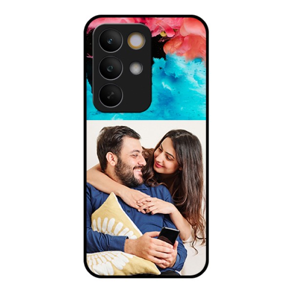 Realme C85 5G Custom Glass Phone Case - Quote With Acrylic Painting Design