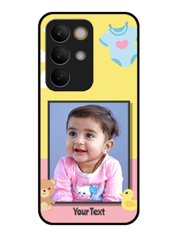 Custom Realme C85 5G Custom Glass Phone Case - Kids 2 Color Design
