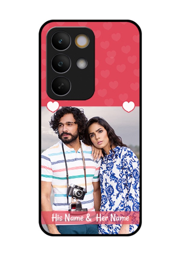 Realme C85 5G Custom Glass Phone Case - Simple Love Design