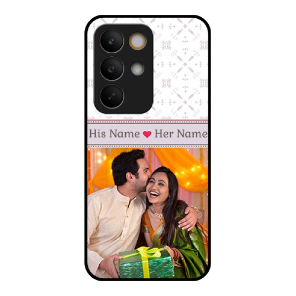 Realme C85 5G Custom Glass Phone Case - With Photo And Ethnic Design Realme C85 5G Custom Glass Phone Case - With Photo And Ethnic Design