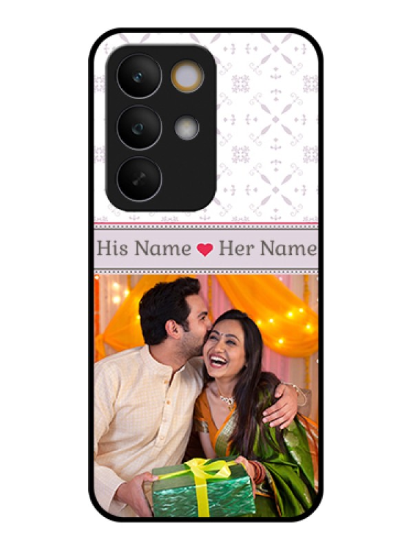 Custom Realme C85 5G Custom Glass Phone Case - With Photo And Ethnic Design