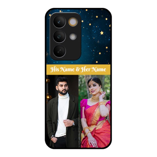Realme C85 5G Custom Glass Phone Case - Galaxy Stars Backdrop Design Realme C85 5G Custom Glass Phone Case - Galaxy Stars Backdrop Design
