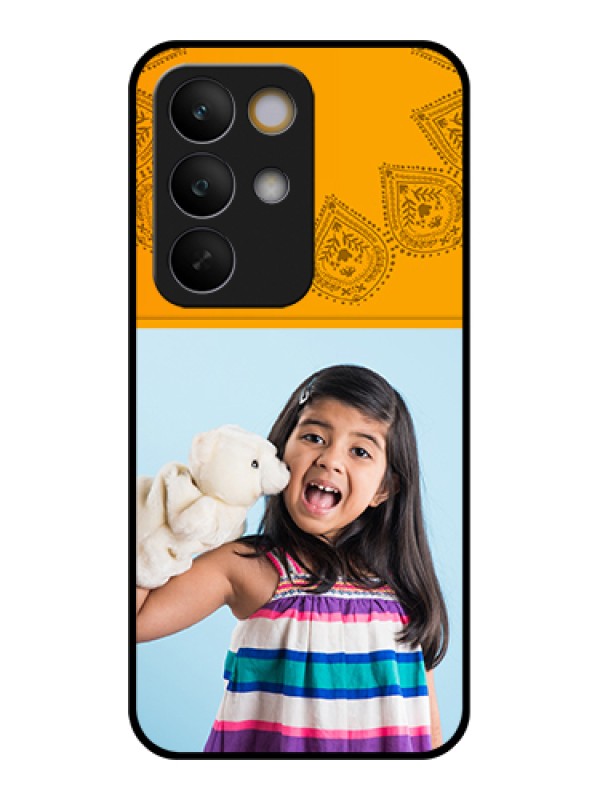 Custom Realme C85 5G Custom Glass Phone Case - Photo Wedding Design