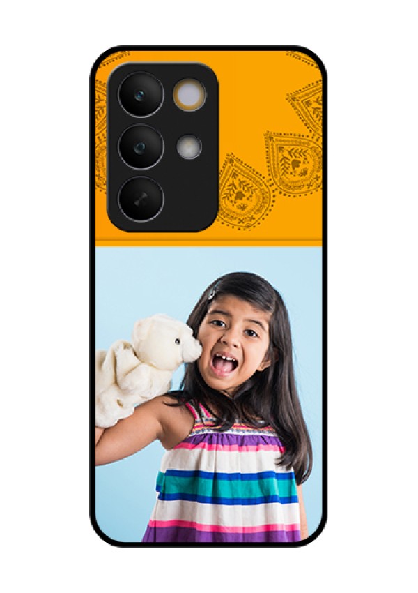 Realme C85 5G Custom Glass Phone Case - Photo Wedding Design