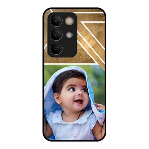 Realme C85 5G Custom Glass Phone Case - Gradient Abstract Texture Design