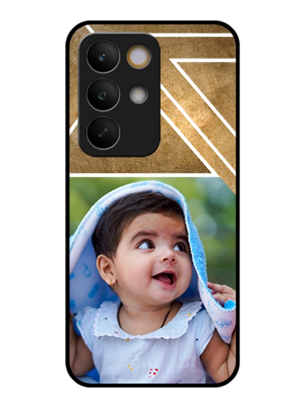 Custom Realme C85 5G Custom Glass Phone Case - Gradient Abstract Texture Design