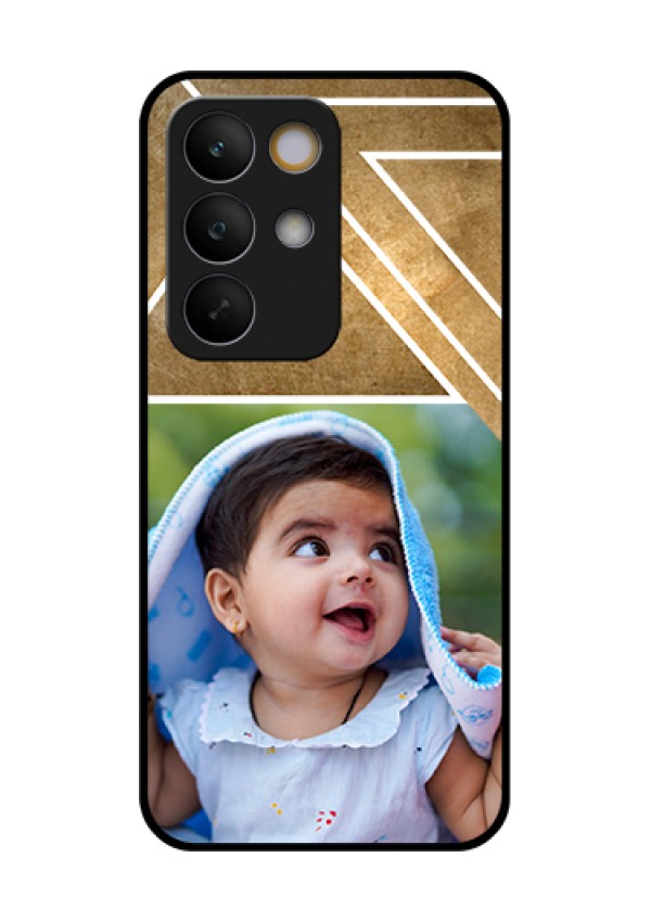 Realme C85 5G Custom Glass Phone Case - Gradient Abstract Texture Design