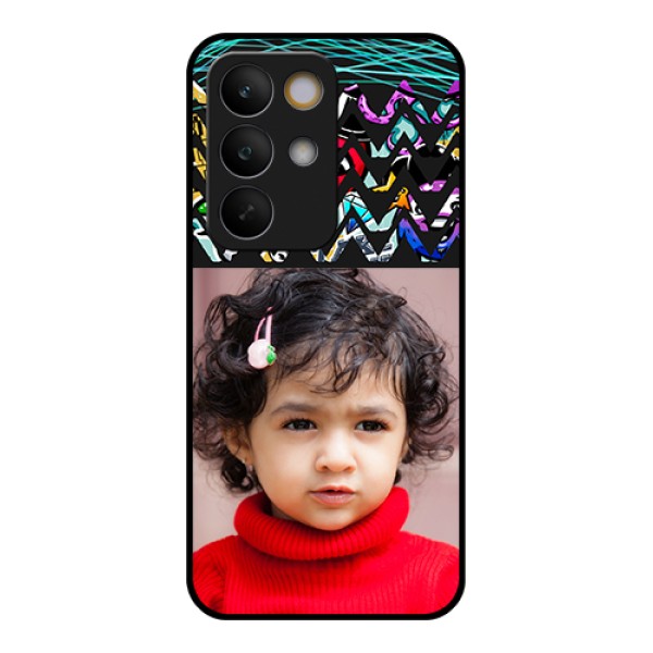 Realme C85 5G Custom Glass Phone Case - Neon Abstract Design