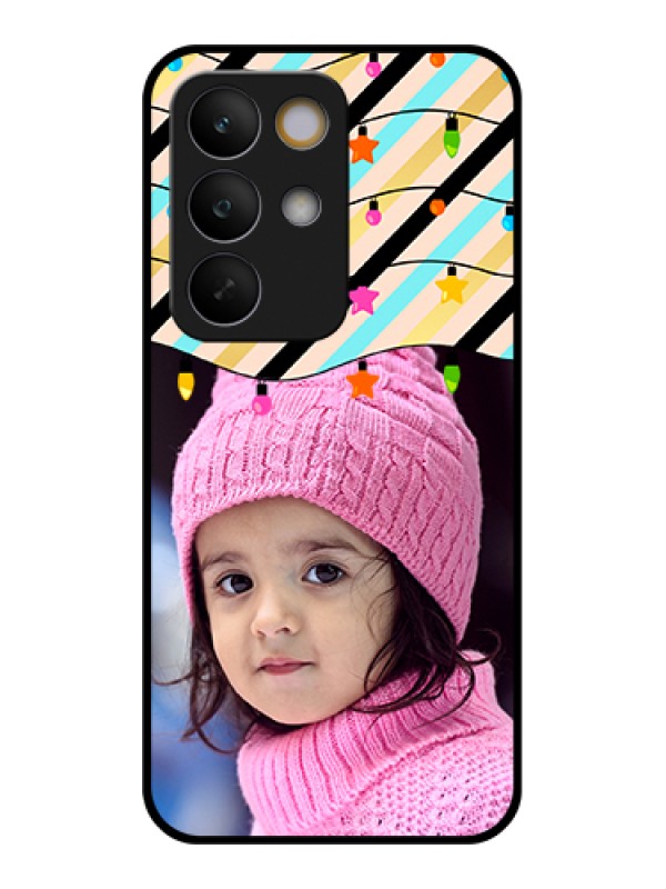 Custom Realme C85 5G Custom Glass Phone Case - Lights Hanging Design