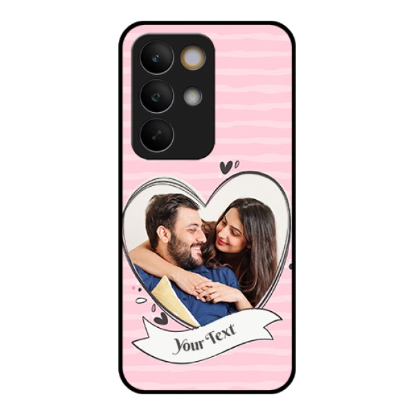 Realme C85 5G Custom Glass Phone Case - Vintage Heart Design