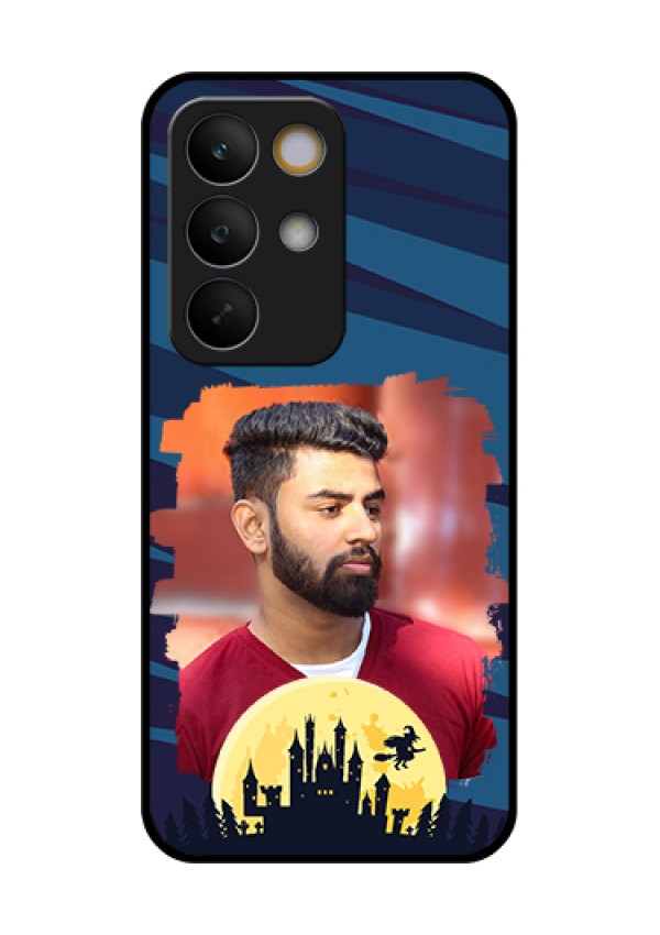 Realme C85 5G Custom Glass Phone Case - Halloween Witch Design