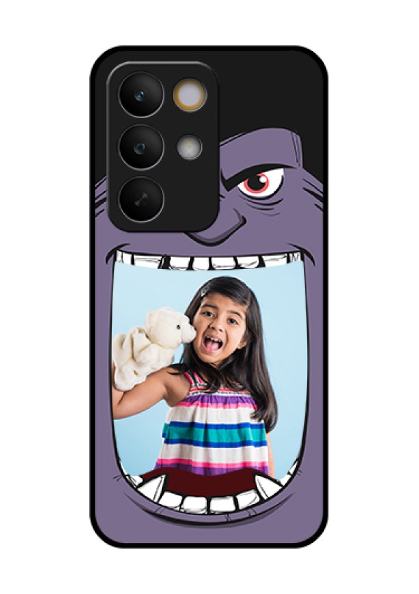 Realme C85 5G Custom Glass Phone Case - Angry Monster Design
