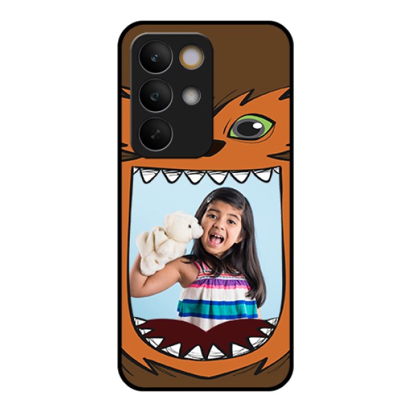 Realme C85 5G Custom Glass Phone Case - Owl Monster Back Case Design Realme C85 5G Custom Glass Phone Case - Owl Monster Back Case Design