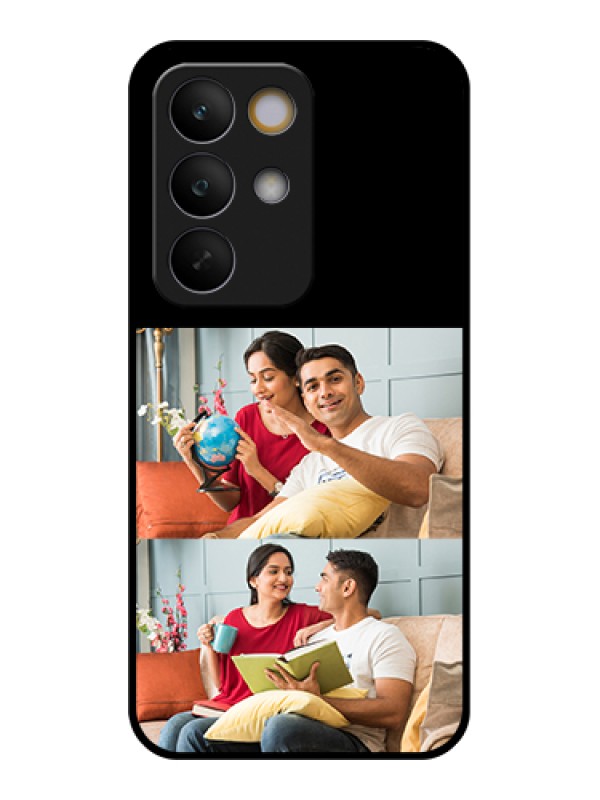 Custom Realme C85 5G Custom Glass Phone Case - 2 Images Design