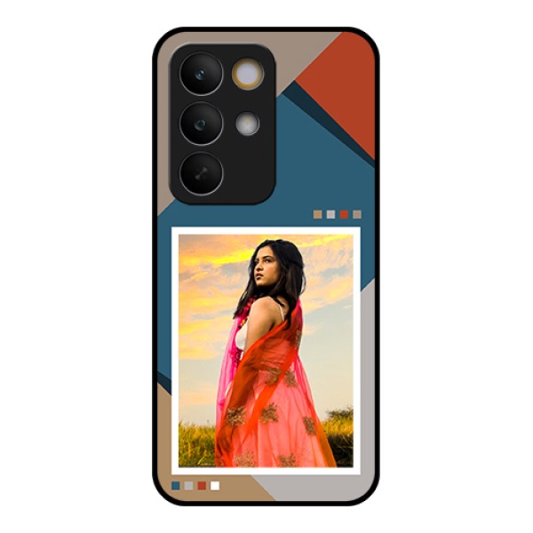 Realme C85 5G Custom Glass Phone Case - Retro Color Pallet Design Realme C85 5G Custom Glass Phone Case - Retro Color Pallet Design