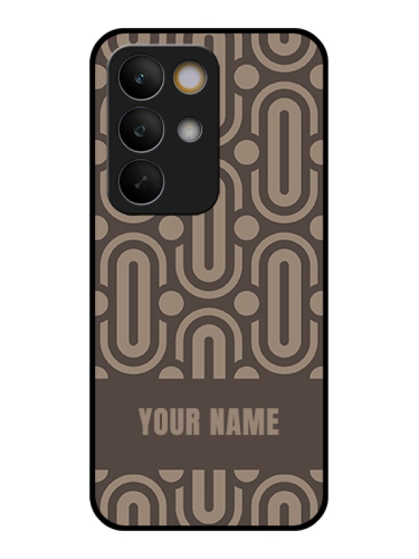 Custom Realme C85 5G Custom Glass Phone Case - Captivating Zero Pattern Design