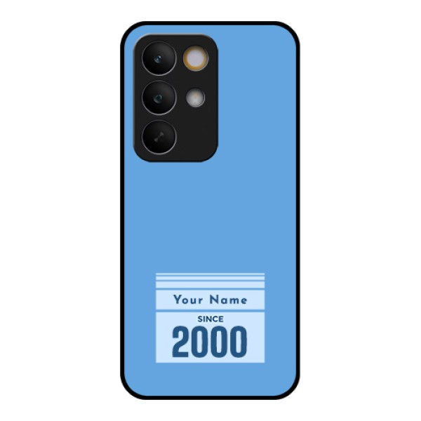 Realme C85 5G Custom Glass Phone Case - Custom Year Of Birth Design Realme C85 5G Custom Glass Phone Case - Custom Year Of Birth Design