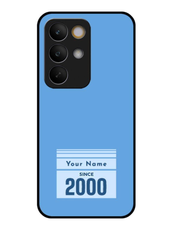 Custom Realme C85 5G Custom Glass Phone Case - Custom Year Of Birth Design