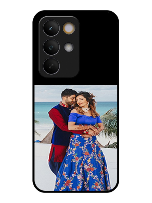 Custom Realme C85 5G Custom Glass Phone Case - Upload Full Picture With Custom Color Design