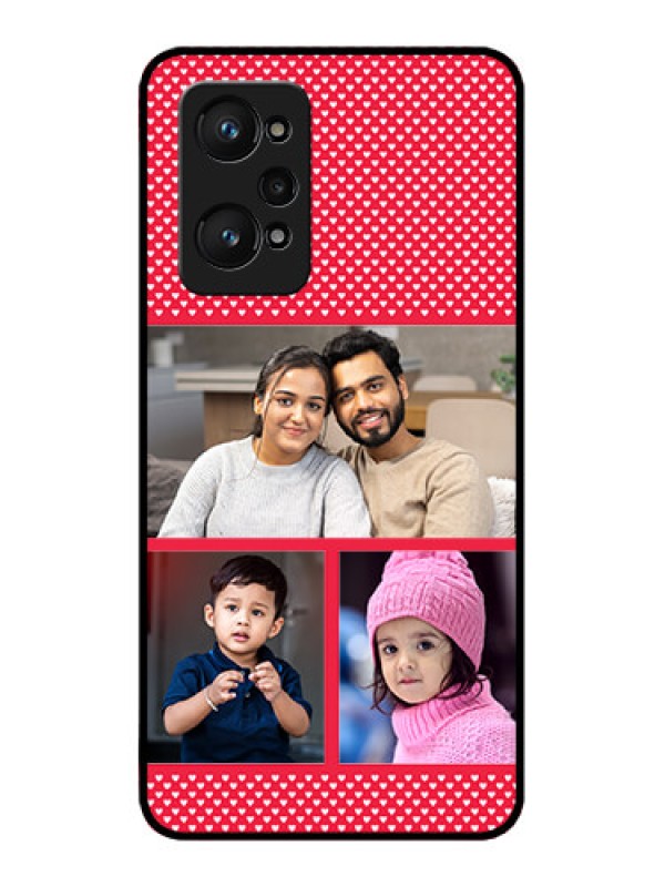 Custom Realme GT 2 Personalized Glass Phone Case - Bulk Pic Upload Design