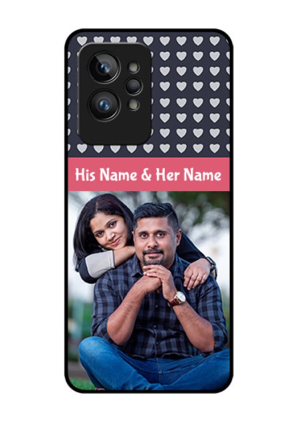 Realme GT 2 Pro Custom Glass Mobile Case - Love Symbols Design