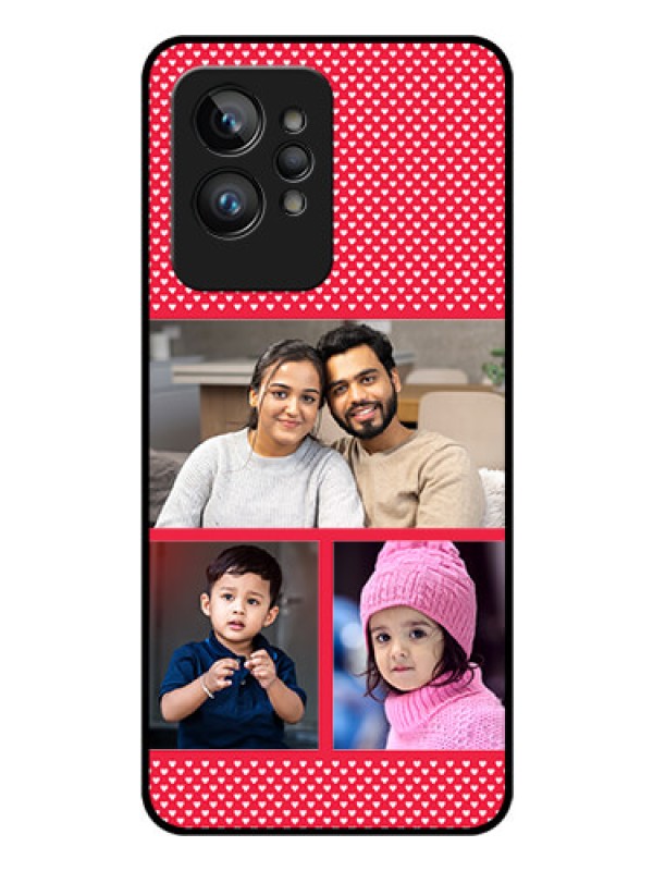 Custom Realme GT 2 Pro Personalized Glass Phone Case - Bulk Pic Upload Design