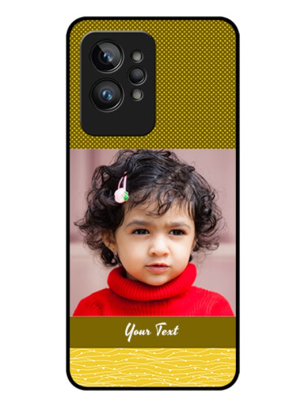 Custom Realme GT 2 Pro Custom Glass Phone Case - Simple Green Color Design