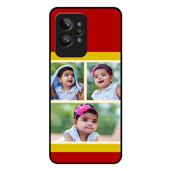 Realme GT 2 Pro Custom Glass Mobile Case - Multiple Pic Upload Design Realme GT 2 Pro Custom Glass Mobile Case - Multiple Pic Upload Design