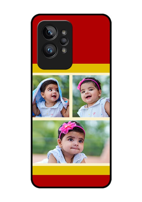 Realme GT 2 Pro Custom Glass Mobile Case - Multiple Pic Upload Design