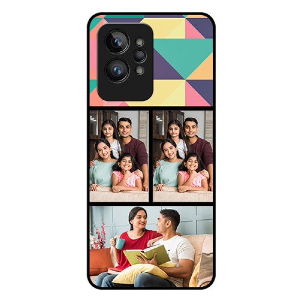 Realme GT 2 Pro Custom Glass Phone Case - Bulk Pic Upload Design