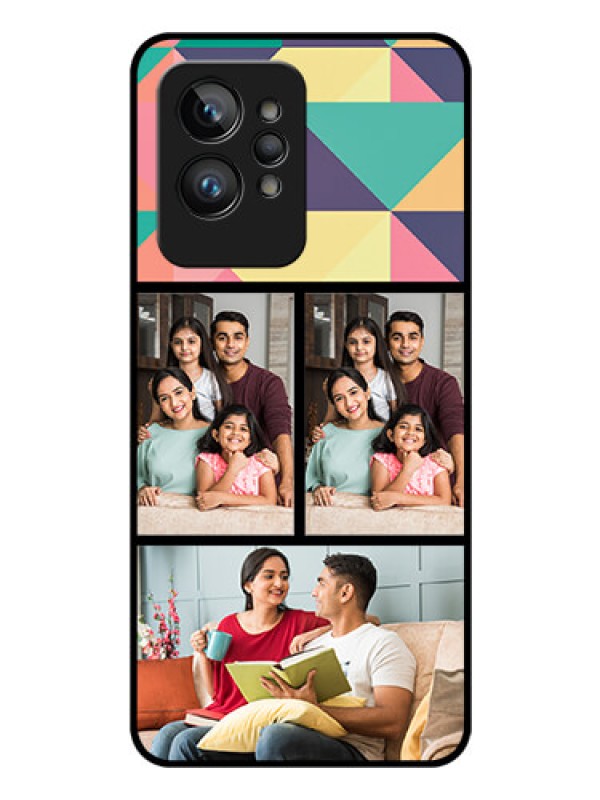 Custom Realme GT 2 Pro Custom Glass Phone Case - Bulk Pic Upload Design