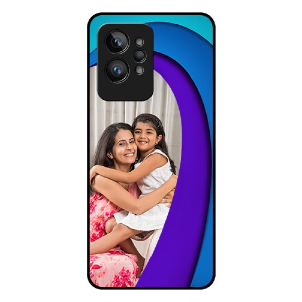 Realme GT 2 Pro Photo Printing on Glass Case - Simple Pattern Design