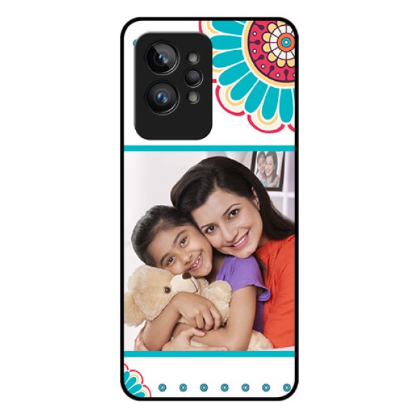 Realme GT 2 Pro Custom Glass Phone Case - Flower Design