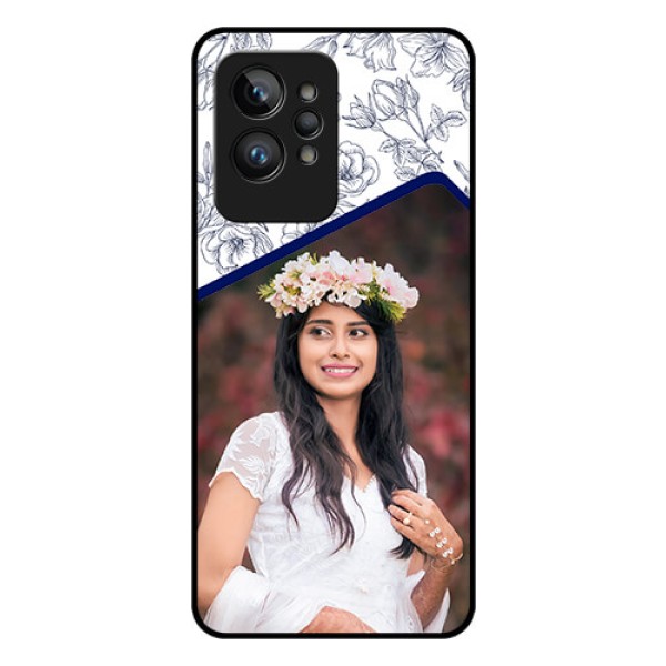 Realme GT 2 Pro Personalized Glass Phone Case - Premium Floral Design