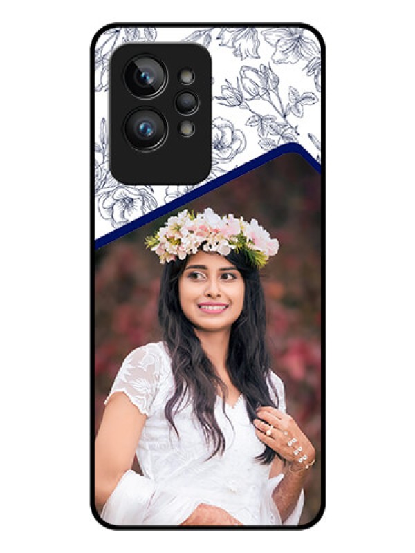 Custom Realme GT 2 Pro Personalized Glass Phone Case - Premium Floral Design