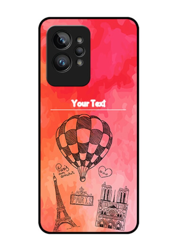 Realme GT 2 Pro Custom Glass Phone Case - Paris Theme Design