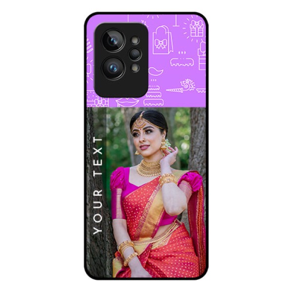 Realme GT 2 Pro Custom Glass Mobile Case - Birthday Icons Design