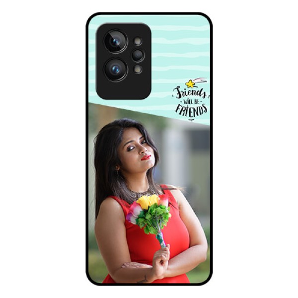 Realme GT 2 Pro Custom Glass Phone Case - Friends Picture Icon Design Realme GT 2 Pro Custom Glass Phone Case - Friends Picture Icon Design